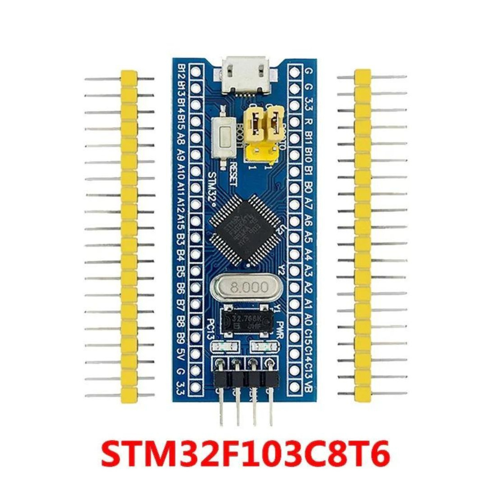 Отладочная плата на базе микроконтроллера STM32F103C8T6 - купить с ...
