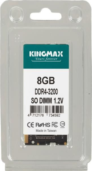 KINGMAX Оперативная память KM-SD4-3200-8GS KM-SD4-3200-8GS 1x8 ГБ (KM-SD4-3200-8GS)  #1