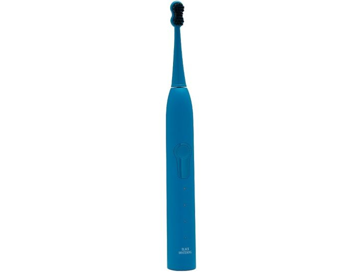 электрическая звуковая зубная щетка MEGASMILE Sonic Black Whitening II electric toothbrush blue  #1