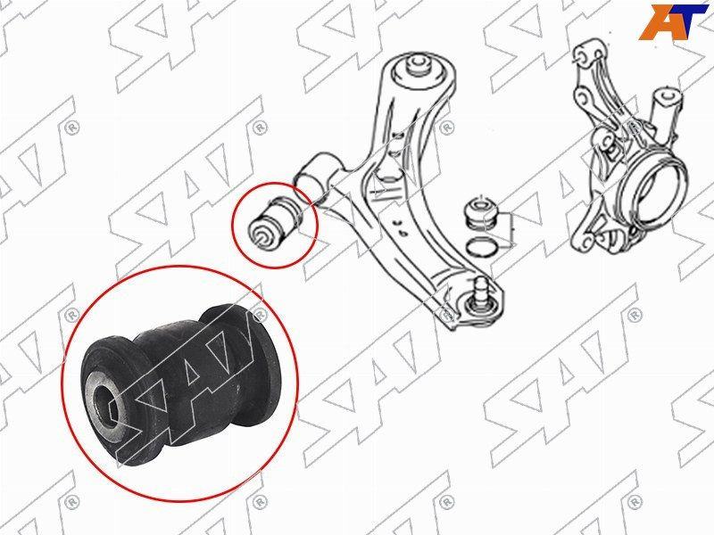 Сайлентблок передний переднего рычага SUZUKI SX4/SWIFT/FIAT SEDICI 06 ...