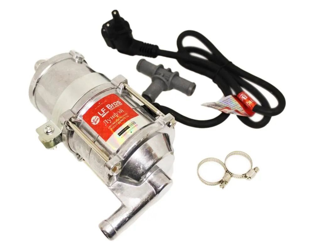 Предпусковой подогреватель двигателя Лунфей 3 квт бочка хром Лунфэй ...