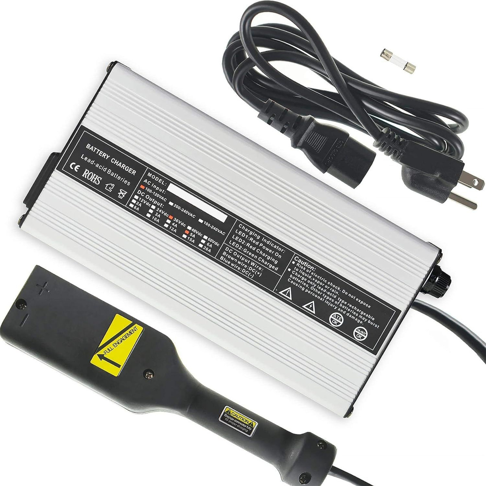 Замена зарядного устройства на 36 Вольт 5 Ампер для гольф-кара EZGO TXT ...