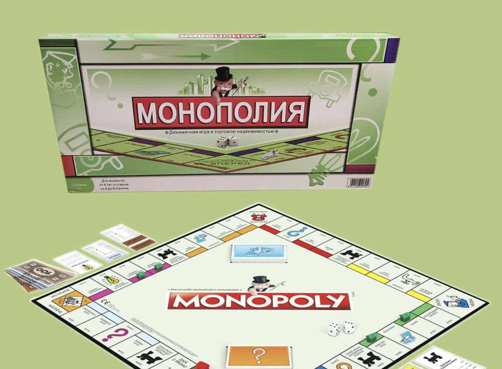 Настольная игра Монополия - купить с доставкой по выгодным ценам в ...
