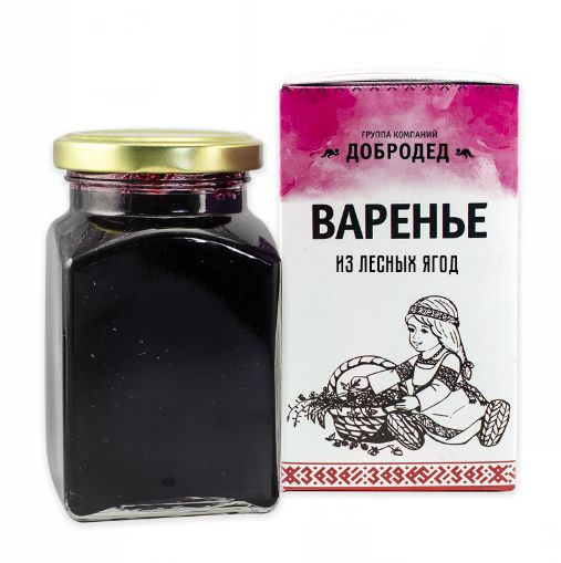 Добродед Варенье из лесных ягод, 300гр #1