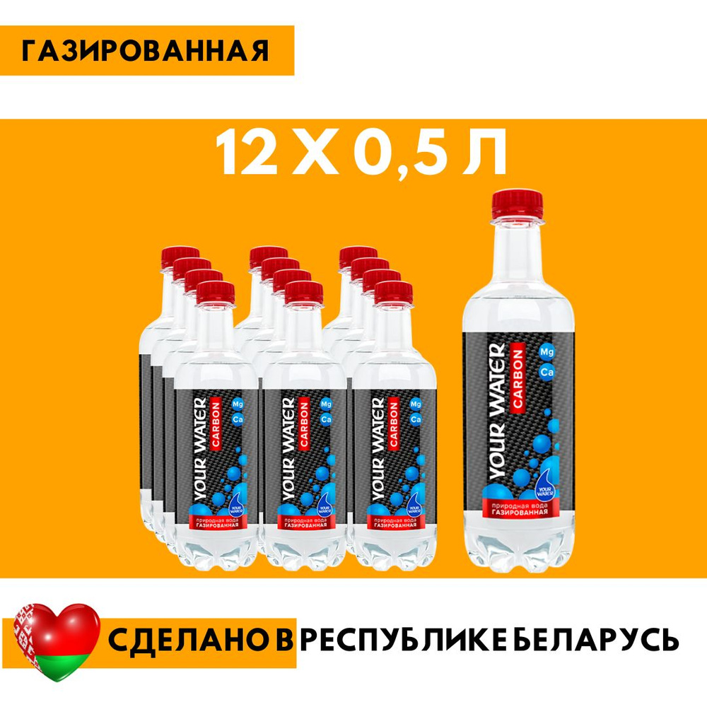 ДАРИДА DARIDA Вода Минеральная Газированная 500мл. 12шт #1