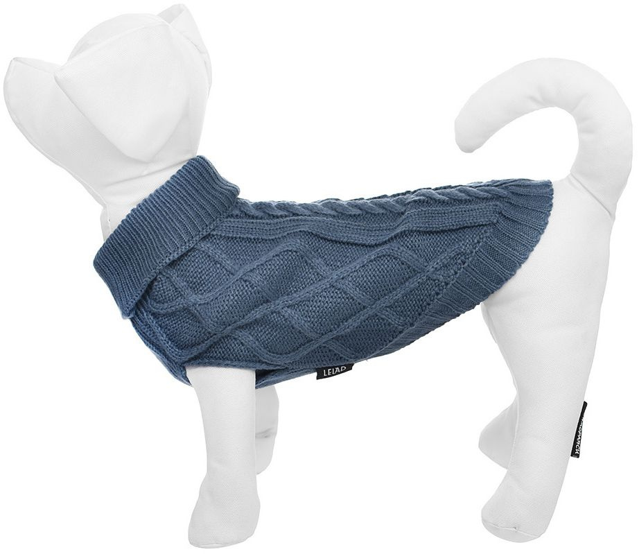 Lelap свитер Bloom для кошек и собак, акрил, голубой, размер L #1