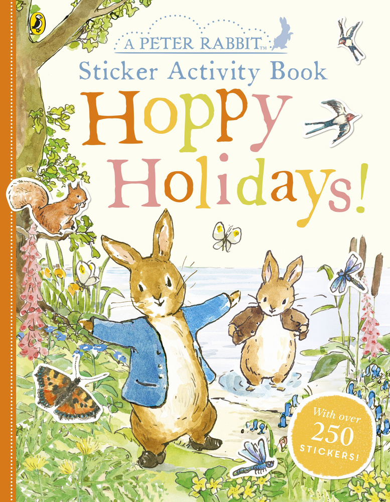 Peter Rabbit Hoppy Holidays. Sticker Activity Book / Книга на Английском | Potter Beatrix  #1