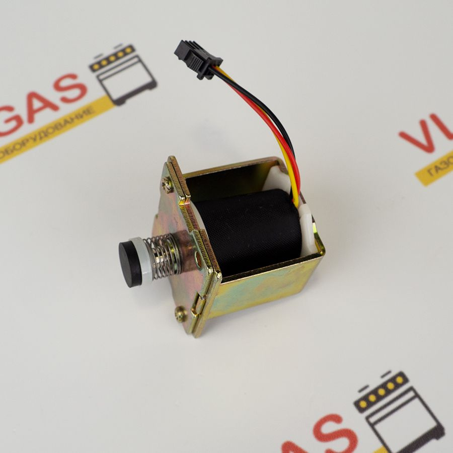 Электромагнитный клапан для газовых колонок автомат 3 контакта (запчасть соленоид, катушка)  #1