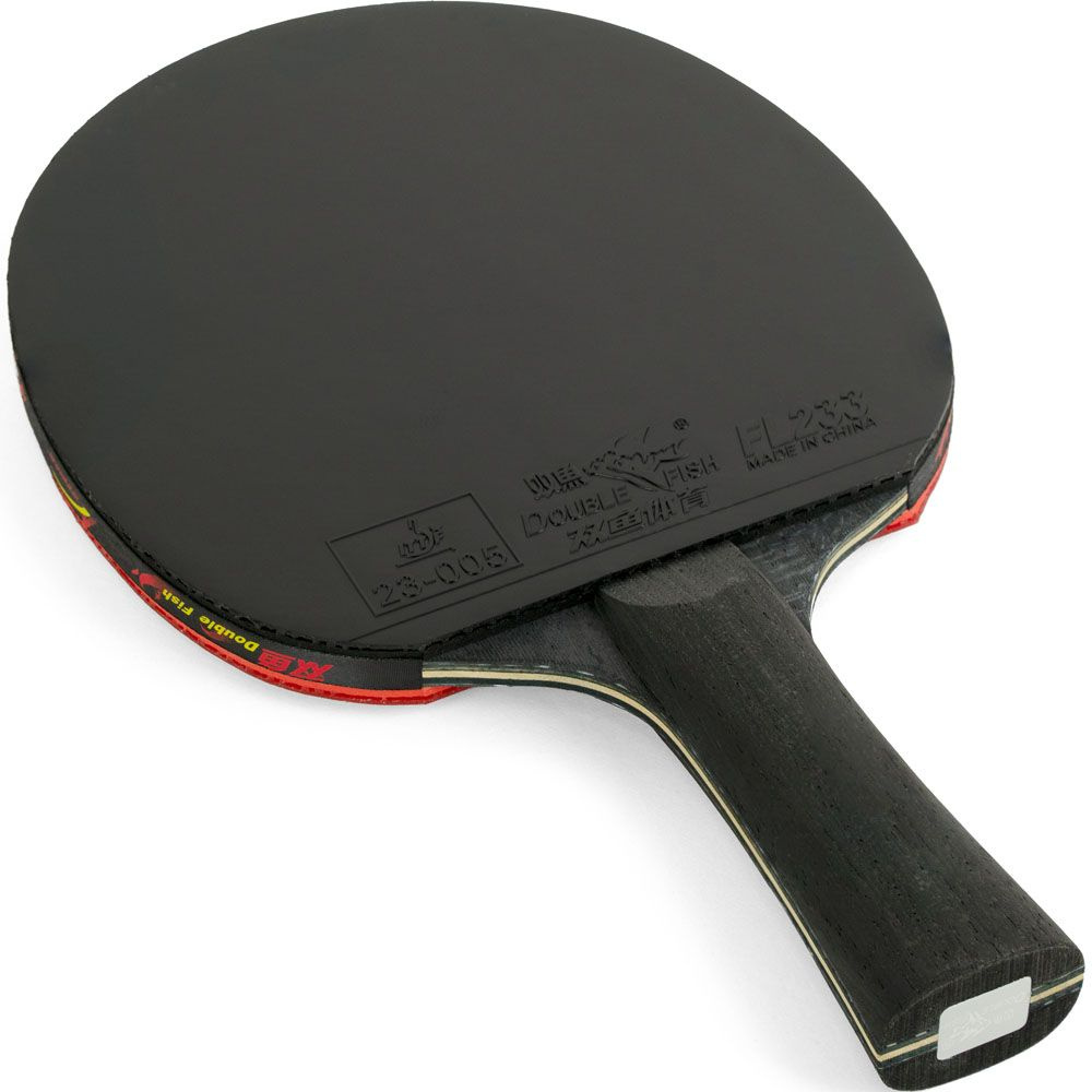 Ракетка для настольного тенниса Double Fish Black Carbon King Racket 3***, ITTF Approved  #1