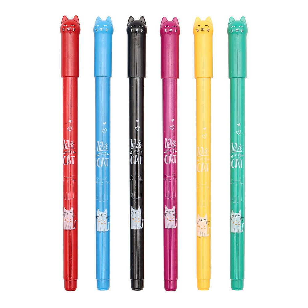 Ручка гелевая, набор цветных ручек, 6 цветов, Centrum #1