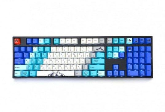 Varmilo Клавиатура проводная Клавиатура Varmilo Summit R1 VEM108, V-Ivy V2 Switch, Black, USB  #1