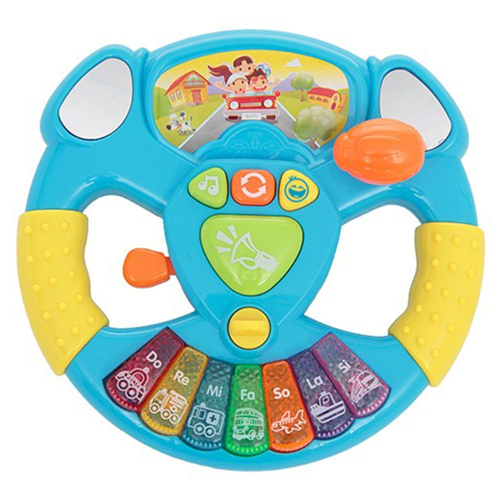 Интерактивная игрушка для малышей Руль 3 в 1 #1