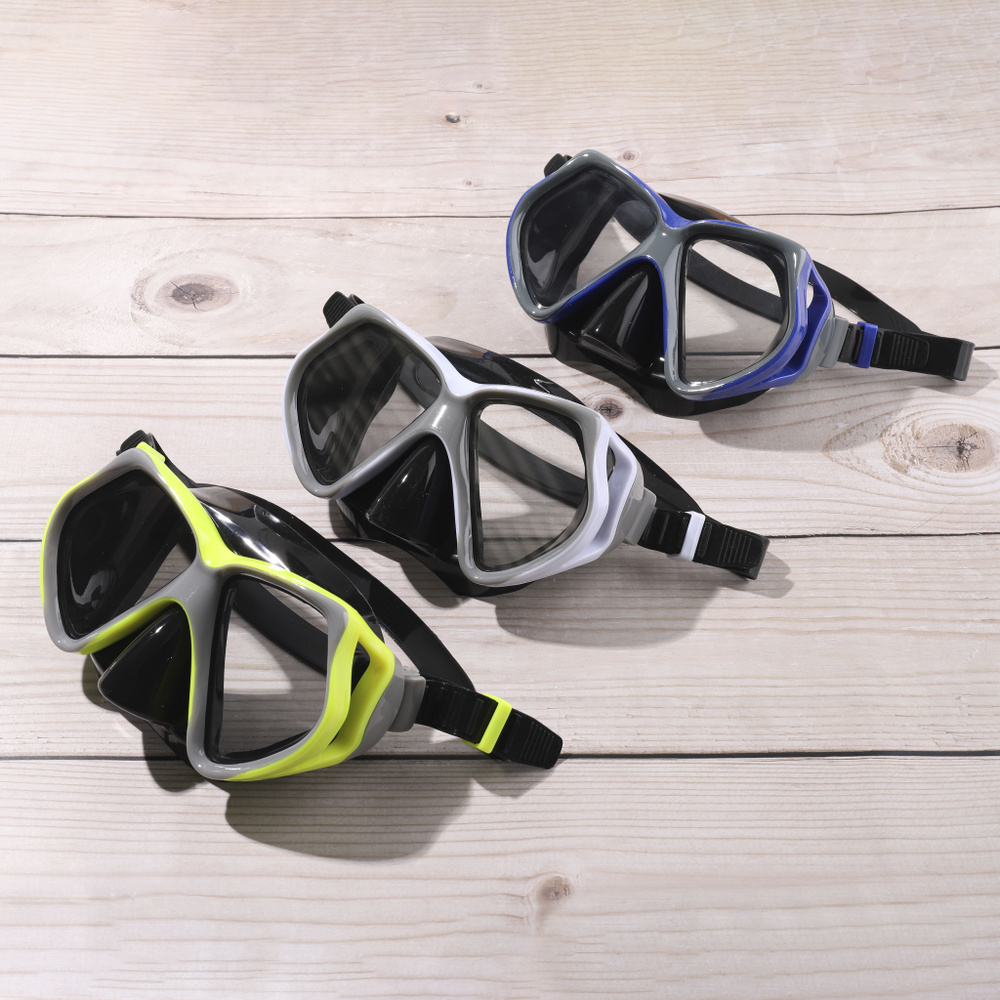 Маска Bestway для плавания и ныряния Dominator Pro, 14+, 3 цвета, 22075 ...