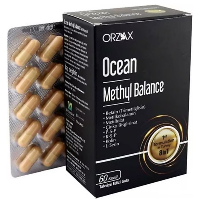 Orzax Ocean methyl b12. Orzax methyl Balance 30. Ocean methyl Balance 60 Kapsül.