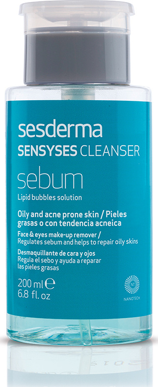 Sesderma Липосомальный лосьон для снятия макияжа Sensyses Cleanser Sebum, для жирной и склонной к акне #1
