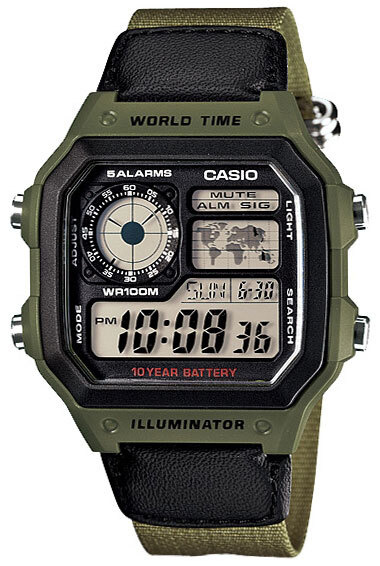 Наручные часы Casio AE-1200WHB-3B #1