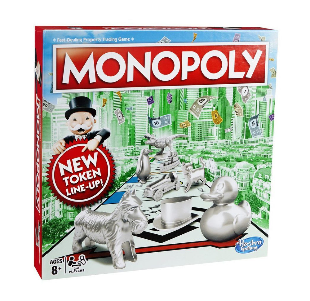 Настольная игра Monopoly Hasbro Классическая Монополия, обновленная (C1009)  #1