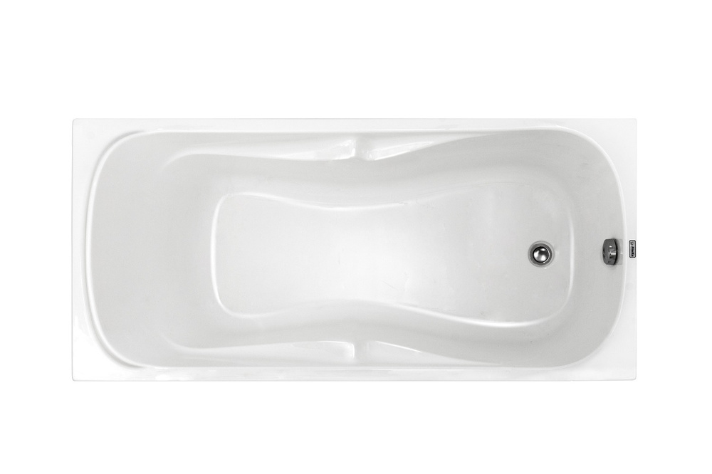 Ванна акриловая Marka One "KLEO"160*75 белая, прямоугольная, пристенная,100% сантехнический акрил, 1 #1