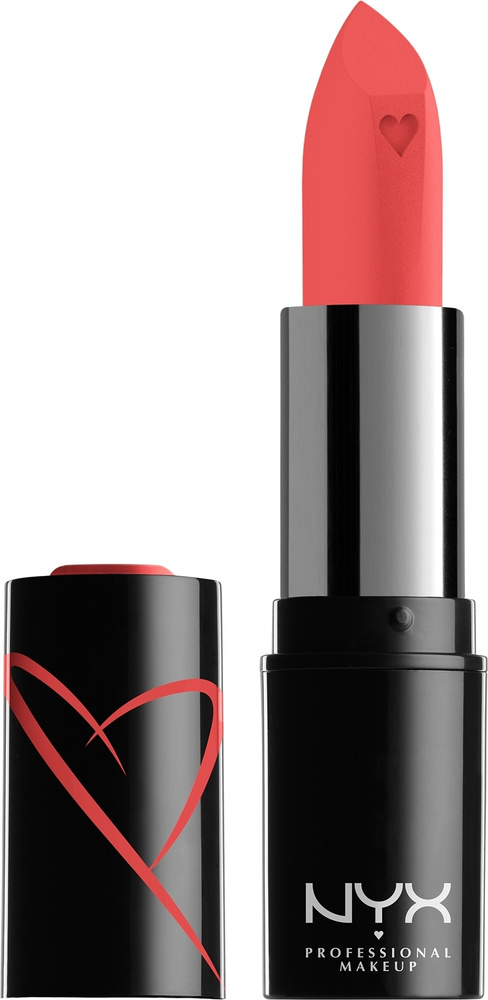 NYX Professional Makeup Помада для губ Shout Loud Satin Lipstick, матовая, тон №10 day club  #1
