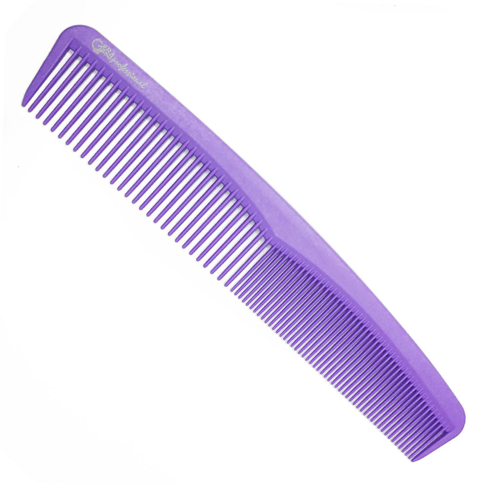 Gera Professional, Расческа карбоновая для стрижки волос GPR00302, цвет фиолетовый  #1