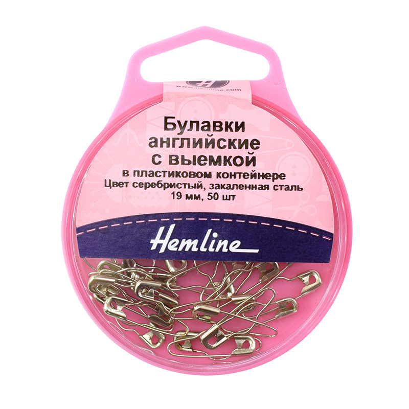 Hemline Булавка 1.9 см, 50 шт., цвет: золотой #1