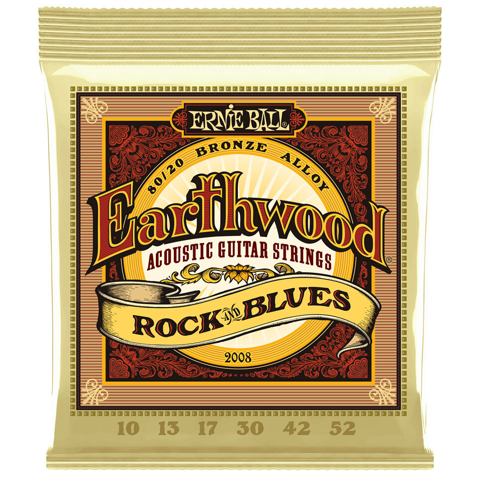 ERNIE BALL 2008 - Серия Earthwood - Струны для акустической гитары #1