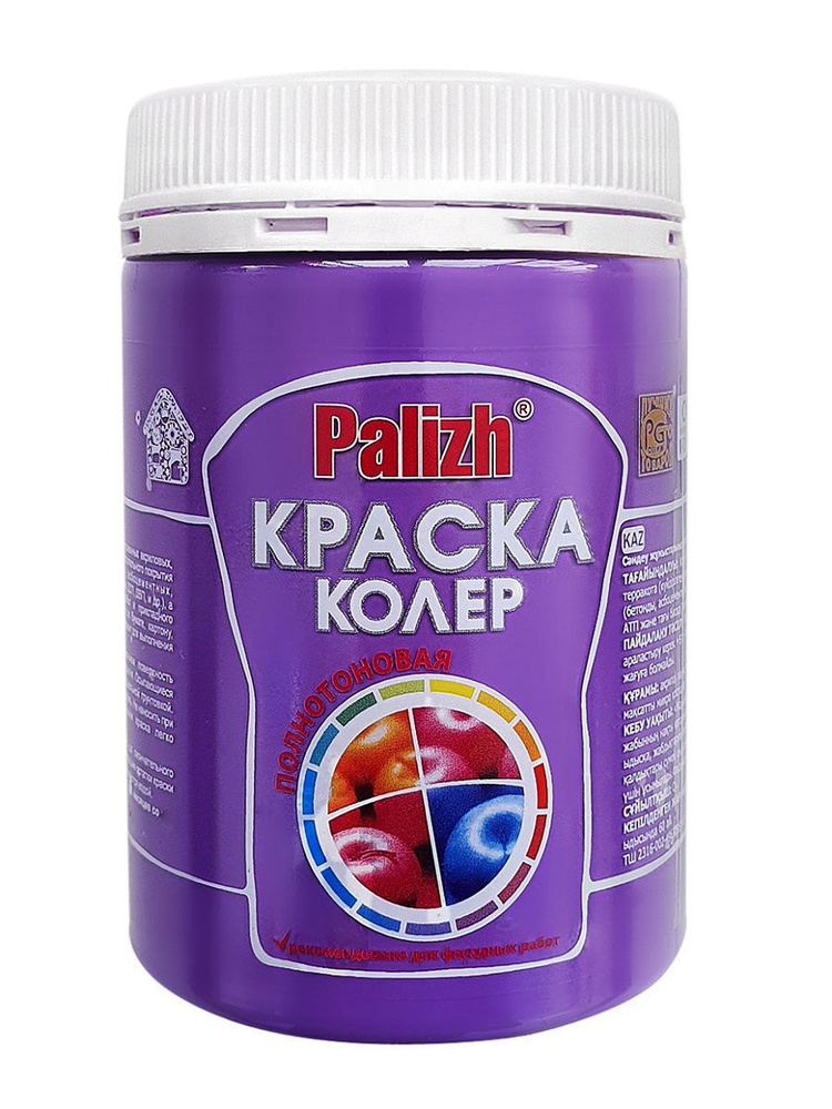 Palizh Краска акриловая 1 шт., 320 мл./ 320 г. #1