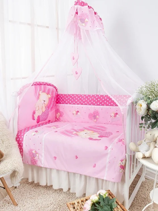 Комплект в кроватку для новорожденного Золотой Гусь Мишутка комплект в кроватку для новорожденного с #1