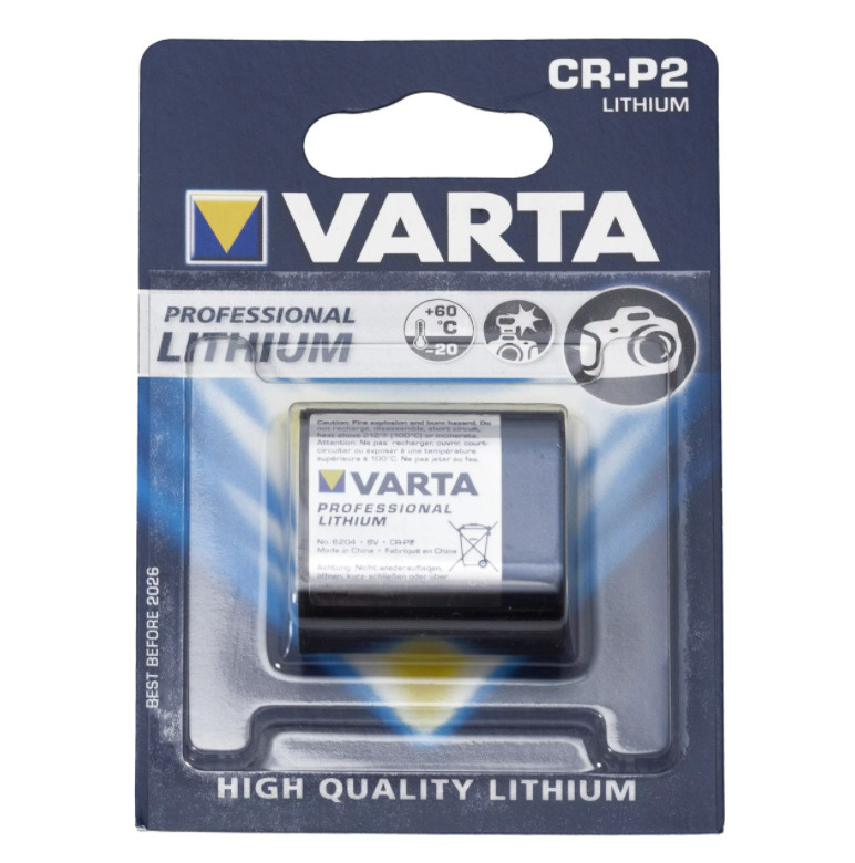 Varta Батарейка CR-P2, Литиевый тип, 1 шт #1