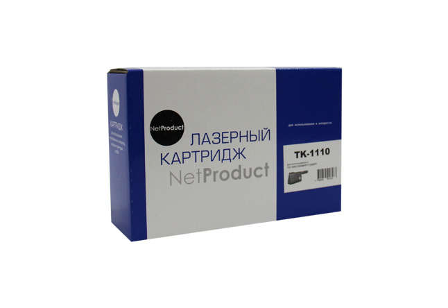 Тонер-картридж лазерный NetProduct TK-1110 для Kyocera FS-1040/1020MFP/1120MFP, черный  #1