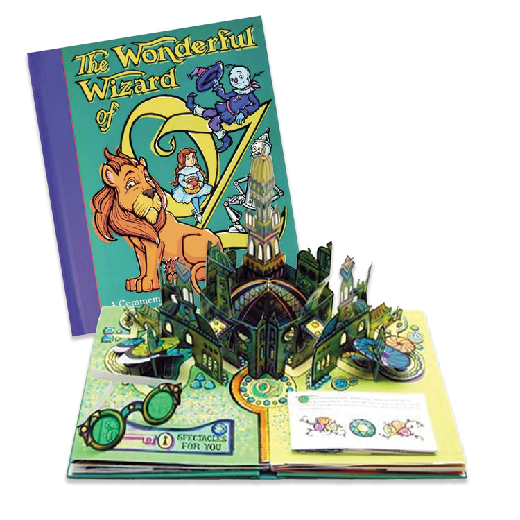 The Wonderful Wizard of Oz: Pop-Up book - Удивительный Волшебник Из Страны Оз. Книга-панорама | Сабуда #1