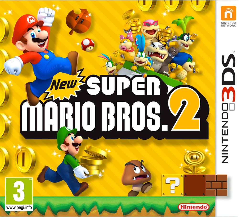 Игра New Super Mario Bros. 2 (Nintendo 3DS, Русская версия, Английская  версия) купить по низкой цене с доставкой в интернет-магазине OZON  (243659393)