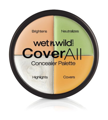 WET N WILD Coverall Concealer Palette Набор корректоров для лица, (4 элемента), E61462  #1