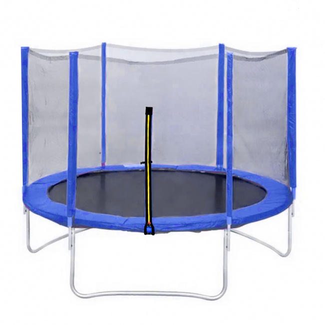 Батут DFC TRAMPOLINE FITNESS с сеткой 12FT-TR-B #1