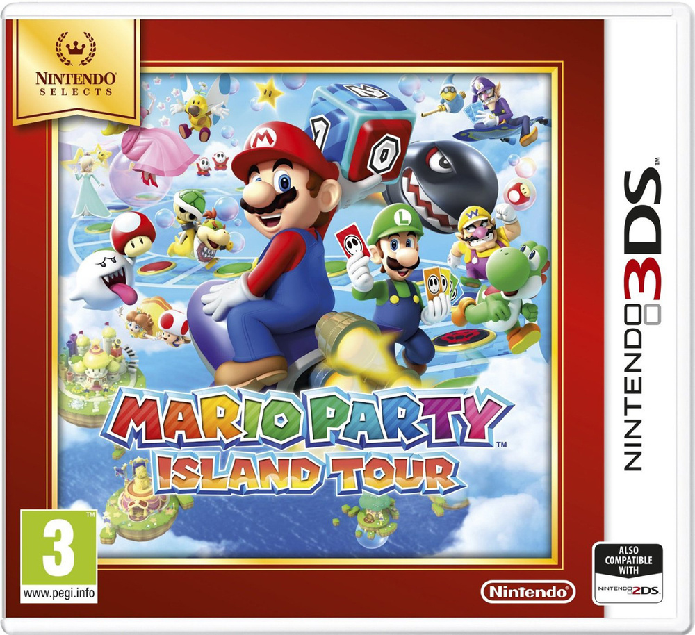 Игра Mario Party: Island Tour (Nintendo 3DS, Русская версия) #1