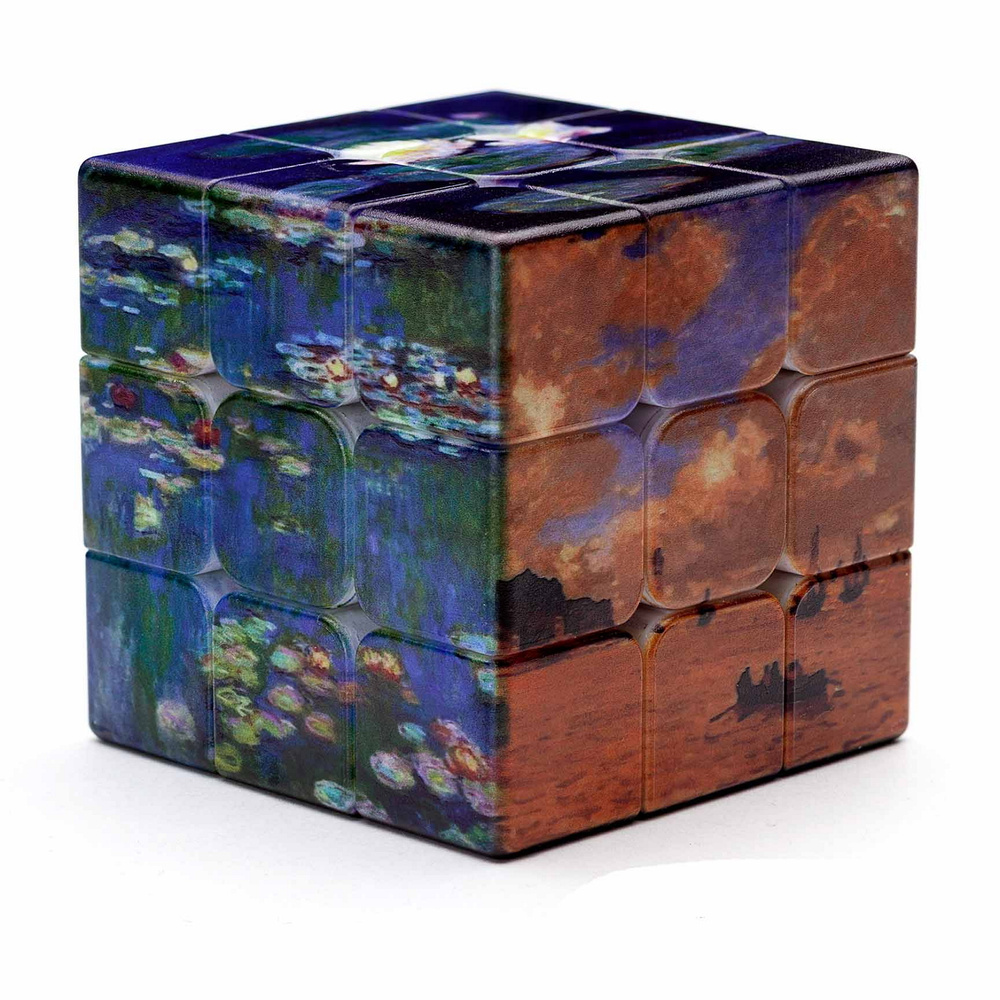 Кубик Рубика с картинами SPEEDCUBES 3x3 Моне (Кувшинки) #1