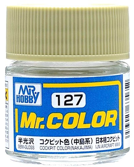 Mr.Color Краска эмалевая цвет кокпита Nakajima (IJN Aircraft WWII) полуматовый, 10мл  #1