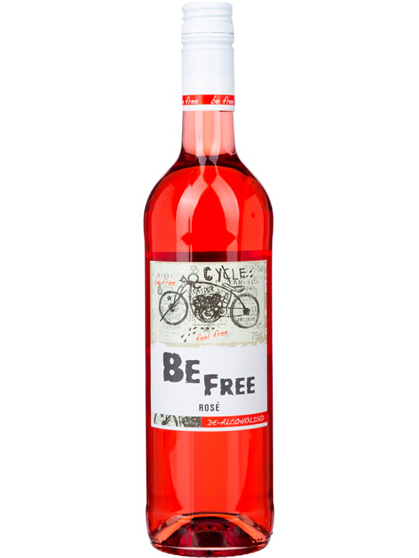 Вино безалкогольное BE FREE Розе розовое сладкое, 0.75 л #1
