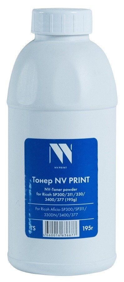 Тонер NV Print для принтеров Ricoh SP300/ 311/ 330/ 3400/ 377, 195г #1