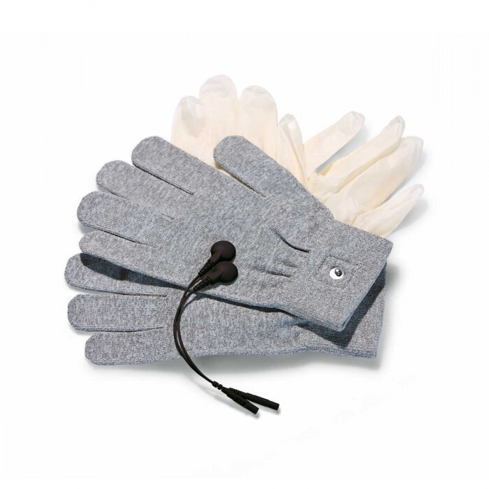 Перчатки для чувственного электромассажа Magic Gloves Серый MyStim  #1