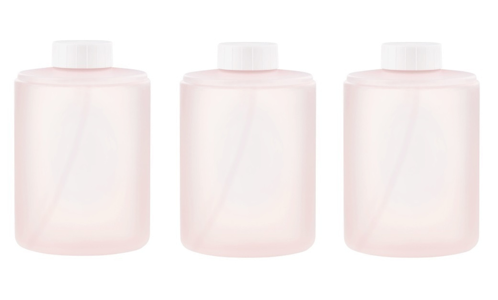 Сменные блоки для дозатора Xiaomi Mijia Automatic Foam Soap 3шт (Розовый)  #1
