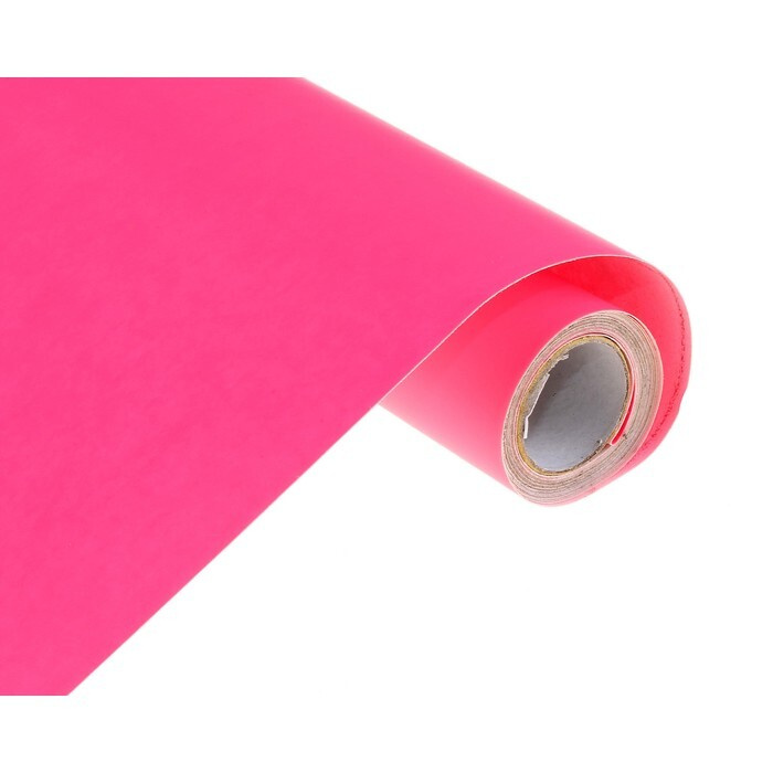 Calligrata, Пленка самоклеящаяся, розовая, 0.45 х 3 м, 8 мкм #1