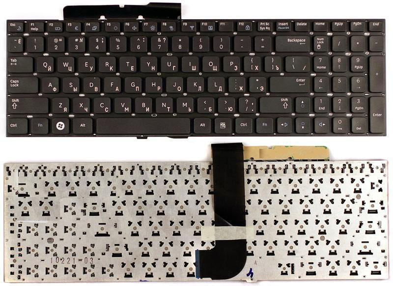Клавиатура для ноутбука Samsung RF510 RF511 черная #1