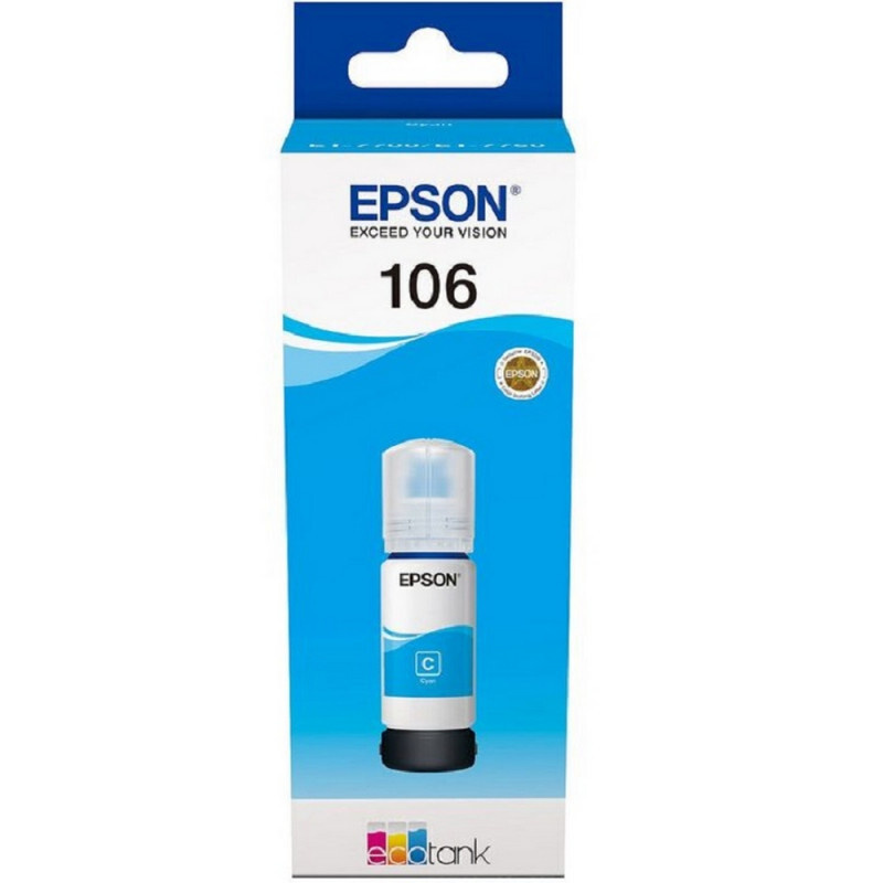 Epson Чернила, оригинал, Голубой (cyan), 1 шт #1