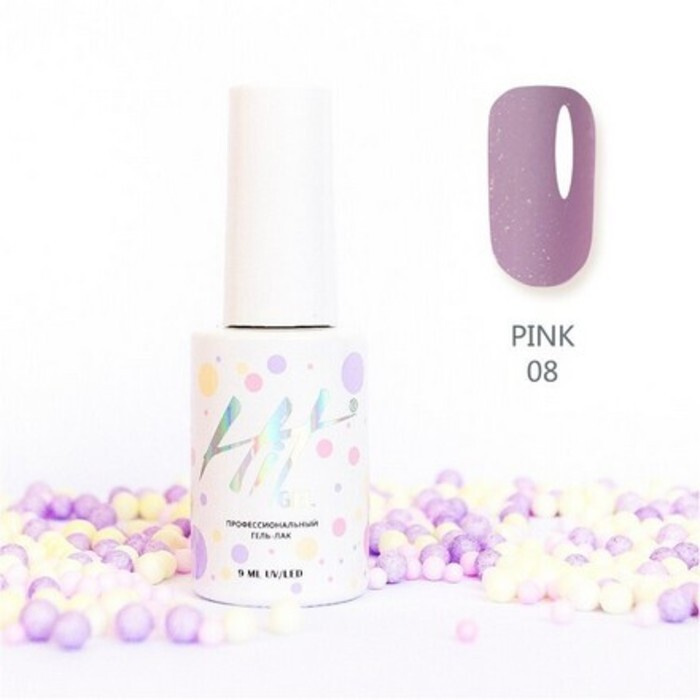 HIT Gel, Гель-лак Pink №08 #1