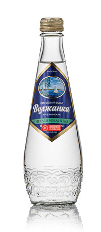 Вода минеральная Волжанка негазированная стекло (0,33л *24шт)  #1