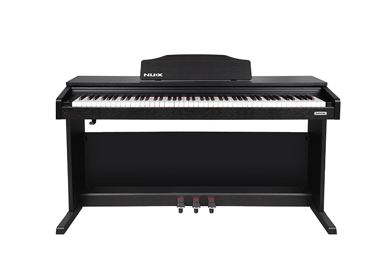 Цифровое пианино на стойке с педалями, темно-коричневое, Nux Cherub WK-400  #1
