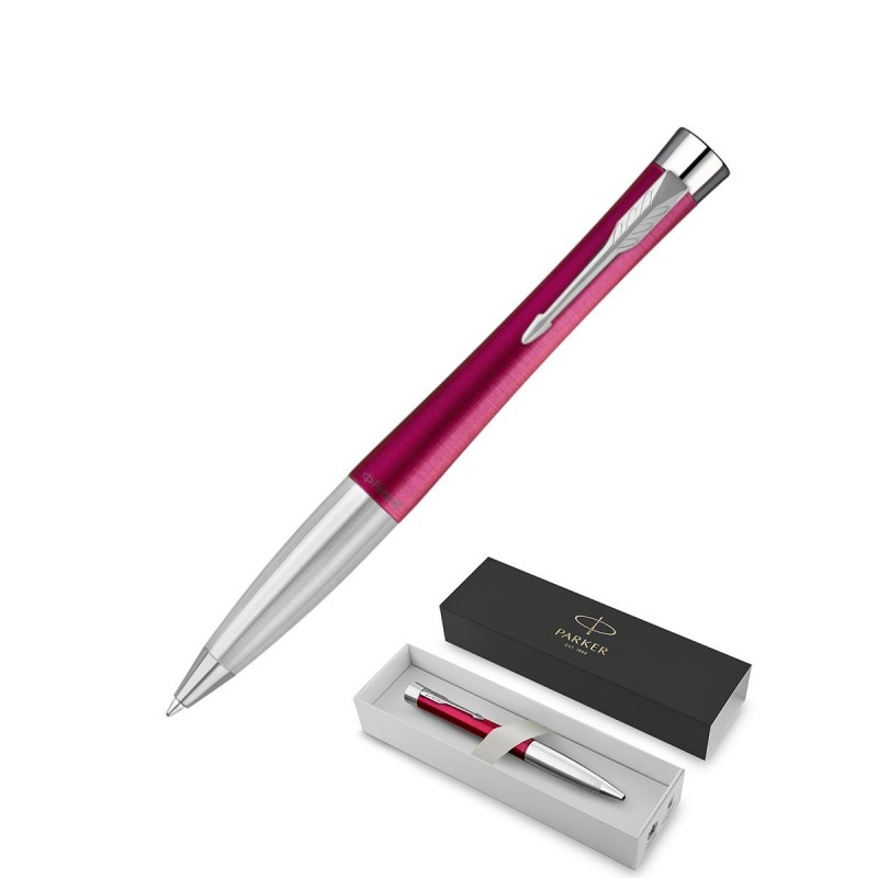 Ручка шариковая Parker Urban vibrant magenta Ct BP Twist, синий #1