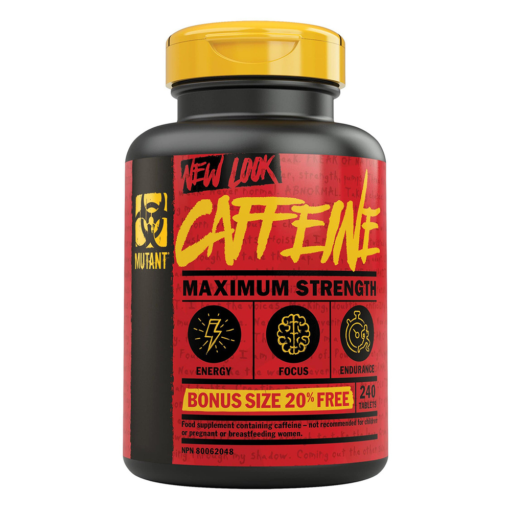 Спортивный энергетик Mutant Core Series Caffeine 240 tabs #1