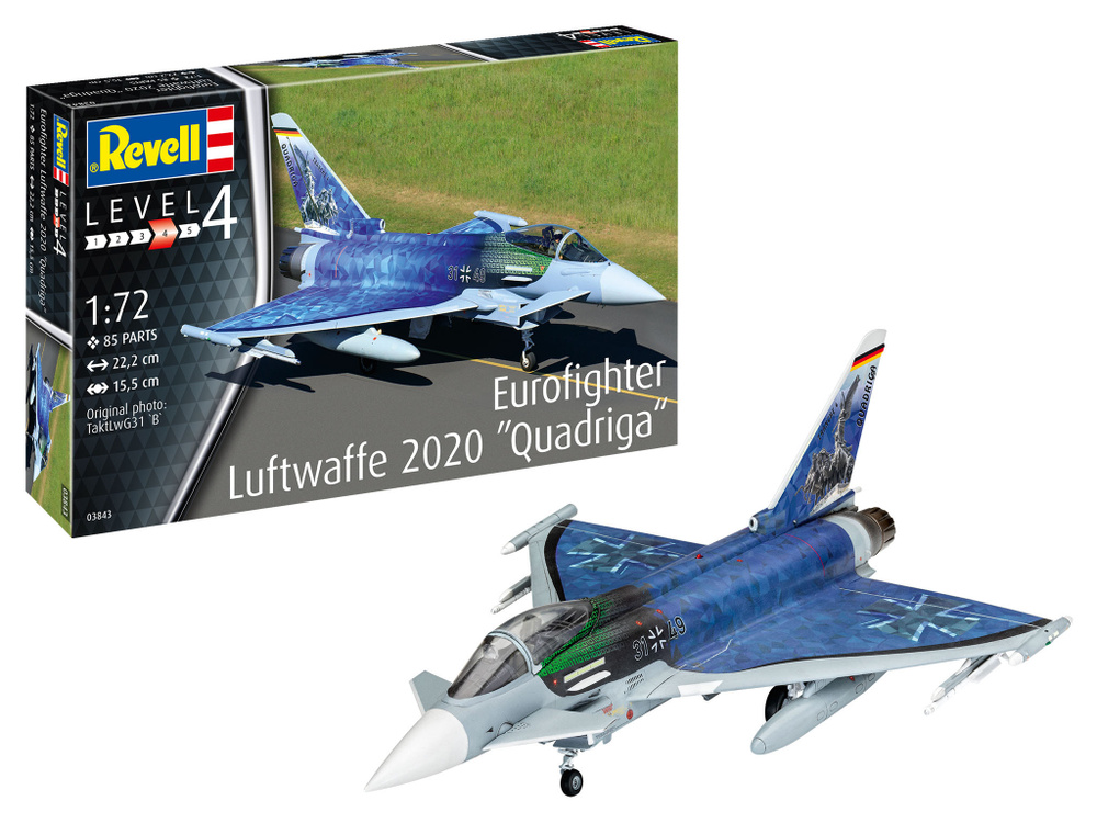 Истребитель Eurofighter "Luftwaffe 2020 Quadriga" #1